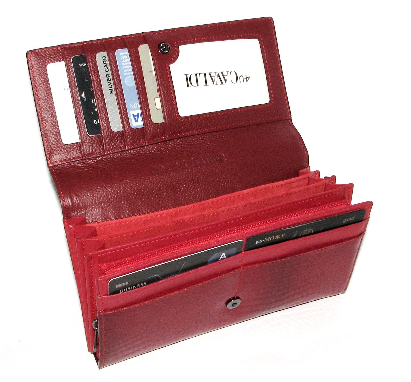 Кошелек женский Cavaldi H20-1-RS RED Кошелек женский Cavaldi H20-1-RS RED